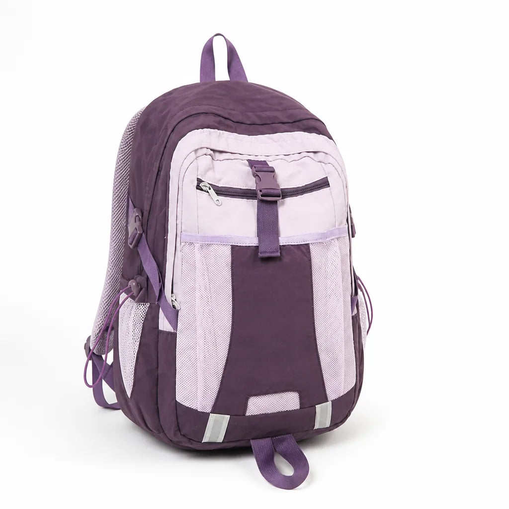 Weather-Resistant Hiking Backpack (Mesh Side Pockets)