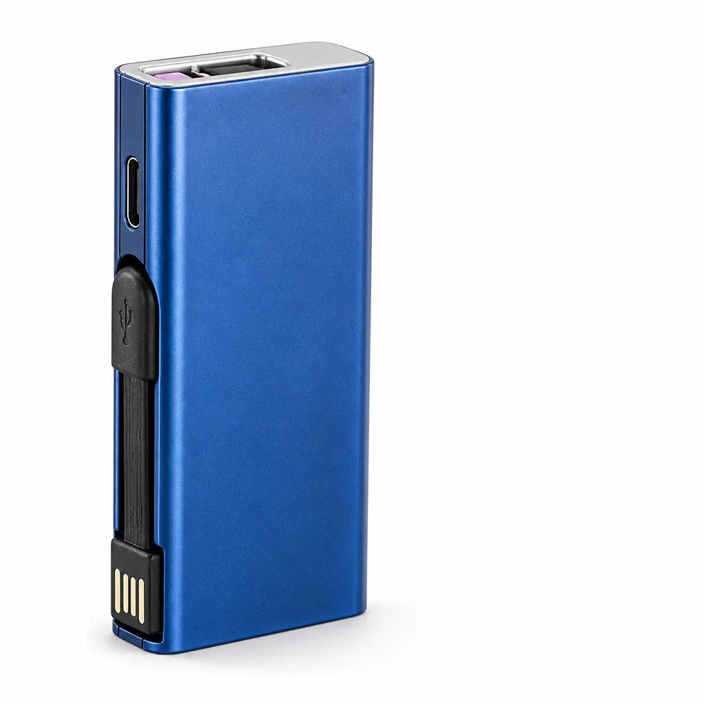 Windproof Portable Lighter With USB Cable (Camping & Travel)