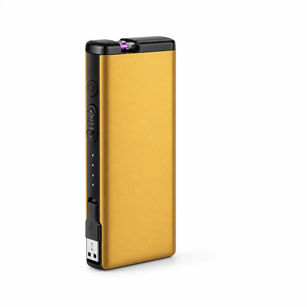 Windproof Portable Lighter With USB Cable (Camping & Travel)