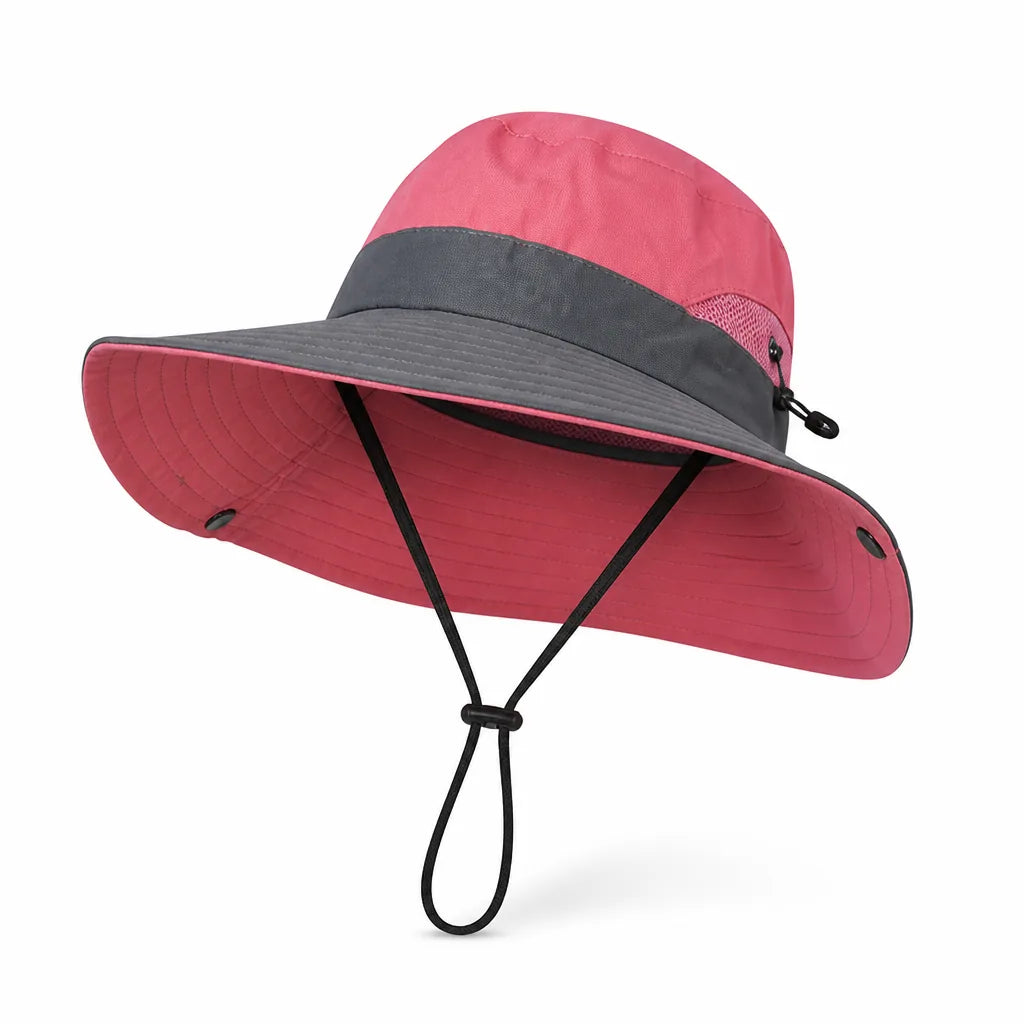 Women's Foldable Wide-Brim Sun Hat (UPF 50+ Protection)