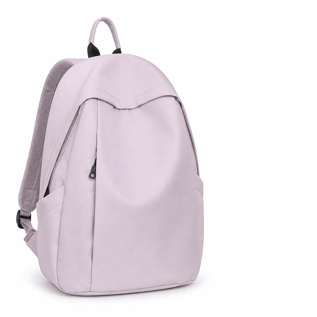 Women's Water-Repellent Backpack with Side Pockets