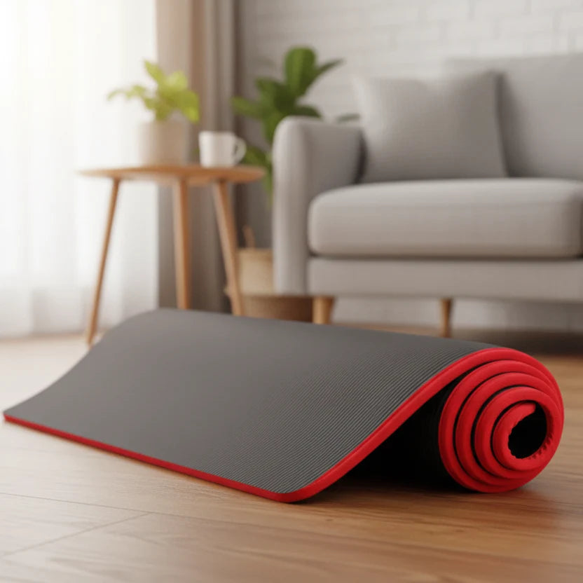 Yoga & Pilates Mat Extra-Thick Non-Slip Eco-Friendly